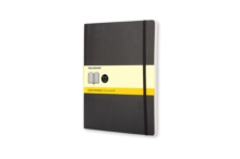 Moleskine Soft Extra Large Squared Notebook Black