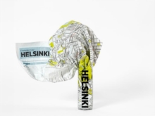 Helsinki Crumpled City Map, Sheet map Book Helsinki Crumpled City Map, Sheet map Book