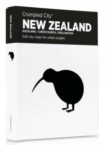 New Zealand Crumpled City Map, Sheet map Book New Zealand Crumpled City Map, Sheet map Book