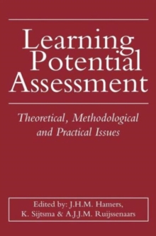 Learning Potential Assessment, Hardback Book Learning Potential Assessment, Hardback Book