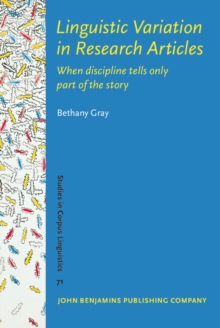 Linguistic Variation in Research Articles : When discipline tells only part of the story