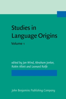 Studies in Language Origins : Volume 3