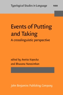 Events of Putting and Taking : A crosslinguistic perspective