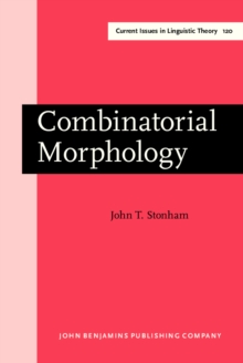 Combinatorial Morphology