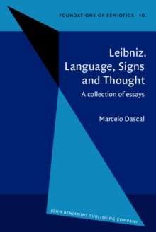 Leibniz. Language, Signs and Thought : A collection of essays