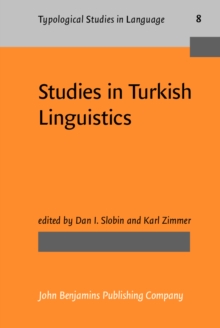 Studies in Turkish Linguistics