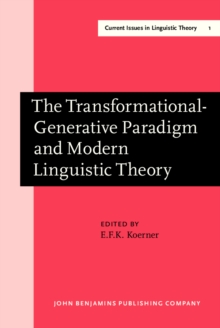 The Transformational-Generative Paradigm and Modern Linguistic Theory