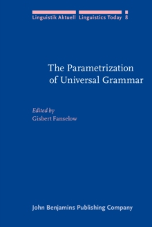 The Parametrization of Universal Grammar