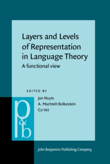 Layers and Levels of Representation in Language Theory : A functional view