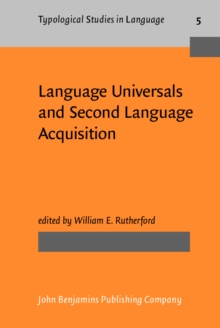 Language Universals and Second Language Acquisition