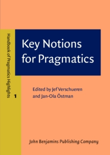 Key Notions for Pragmatics