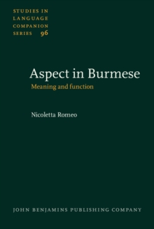 Aspect in Burmese : Meaning and function