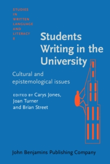 Students Writing in the University : Cultural and epistemological issues