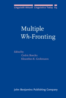 Multiple <i>Wh</i>-Fronting