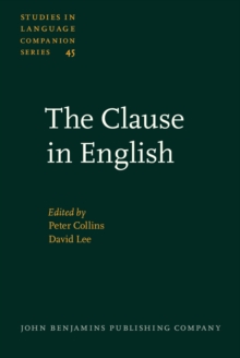 The Clause in English : In honour of Rodney Huddleston