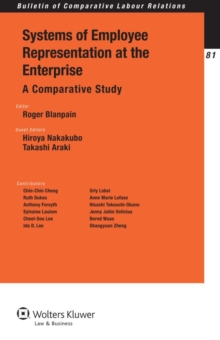 Systems of Employee Representation at the Enterprise : A Comparative Study