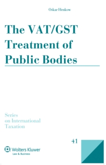 The VAT/GST Treatment of Public Bodies