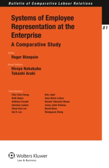 Systems of Employee Representation at the Enterprise : A Comparative Study