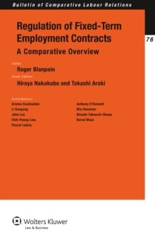 Regulation of Fixed-Term Employment Contracts : A Comparative Overview