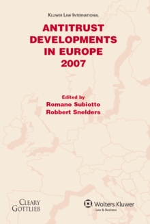 Antitrust Developments In Europe : 2007