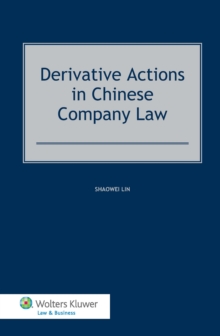 Derivative Actions in Chinese Company Law