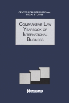 Comparative Law Yearbook of International Business