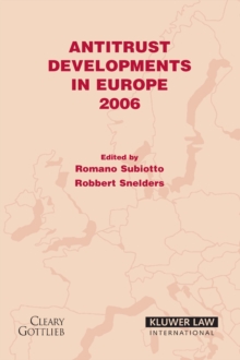 Antitrust Developments in Europe : 2006