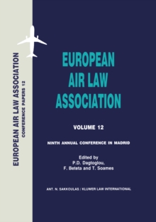 European Air Law Association : Ninth Annual Conference In Madrid