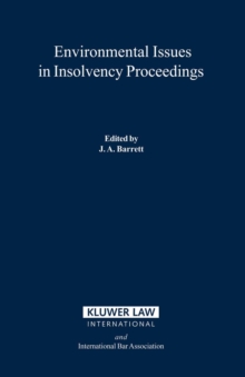 Environmental Issues in Insolvency Proceedings