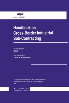 Handbook on Cross-Border Industrial Sub-Contracting