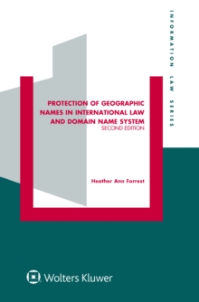 Protection of Geographic Names in International Law and Domain Name System