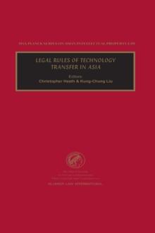 Legal Rules of Technology Transfer in Asia