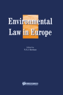 Environmental Law in Europe