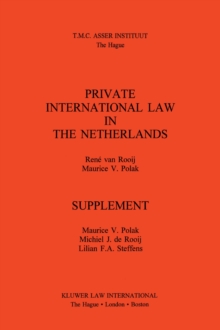 Private International Law in The Netherlands