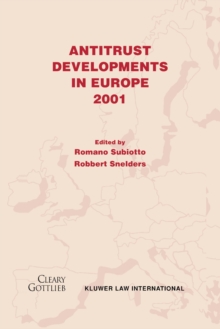 Antitrust Developments in Europe 2001 : 2001