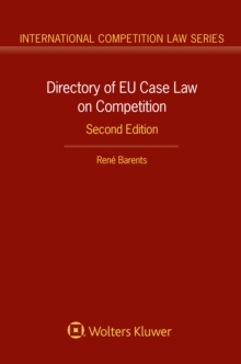 Directory of EU Case Law on Competition,