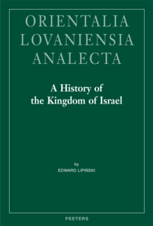 A History of the Kingdom of Israel