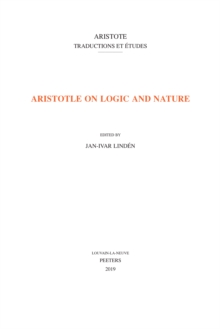 Aristotle on Logic and Nature