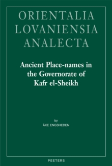 Ancient Place-Names in the Governorate of Kafr el-Sheikh