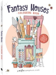 Uitgeverij Mus Fantasy Houses , 30 Happy Homes To Colour In
