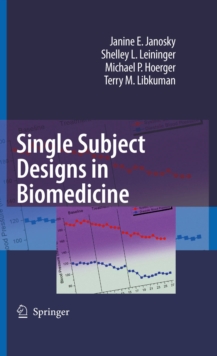 Single Subject Designs in Biomedicine