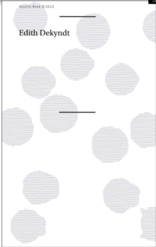 Edith Dekyndt : Source Book 8, Paperback Book Edith Dekyndt : Source Book 8, Paperback Book