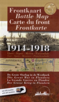 Battle Map 1914-1918 : The Great War in Flanders, Mixed media product Book Battle Map 1914-1918 : The Great War in Flanders, Mixed media product Book