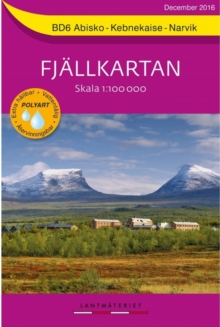 Abisko / Kebnekaise / Narvik, Sheet map, folded Book Abisko / Kebnekaise / Narvik, Sheet map, folded Book