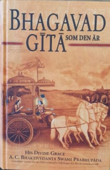 Bhagavad Gita Som Den Ar [Swedish language]