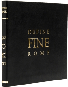 Define Fine City Guides Rome, Leather / fine binding Book Define Fine City Guides Rome, Leather / fine binding Book