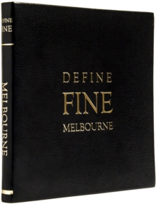 Define Fine City Guide Melbourne, Leather / fine binding Book Define Fine City Guide Melbourne, Leather / fine binding Book