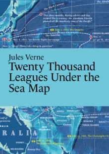 Jules Verne, Twenty Thousand Leagues Under the Sea Map