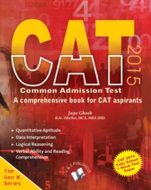 CAT 2015 - A COMPREHENSIVE BOOK FOR CAT ASPIRANTS