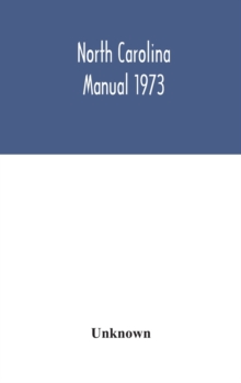 North Carolina manual 1973